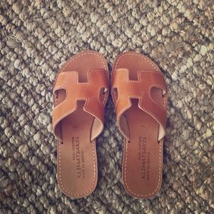 Authentic Greek Leather Sandals (blogger favorite)